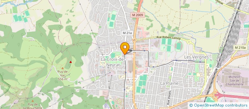 localisation de l'entreprise MADAME MAUD PELAYO  CLERMONT-FERRAND