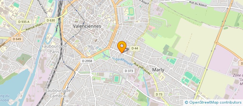 localisation de l'entreprise MADAME MAUD PELLETIER à VALENCIENNES