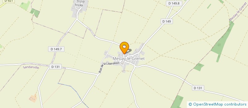 localisation de l'entreprise MADAME MAUD PERCHET à MESLAY-LE-GRENET