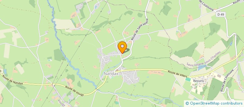 localisation de l'entreprise MADAME MAUD PETIT  NANDAX