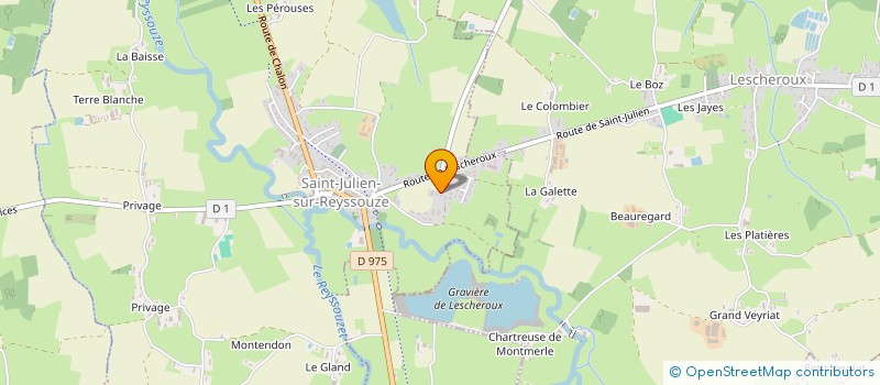 localisation de l'entreprise MADAME MAUD PIERRE  SAINT-JULIEN-SUR-REYSSOUZE