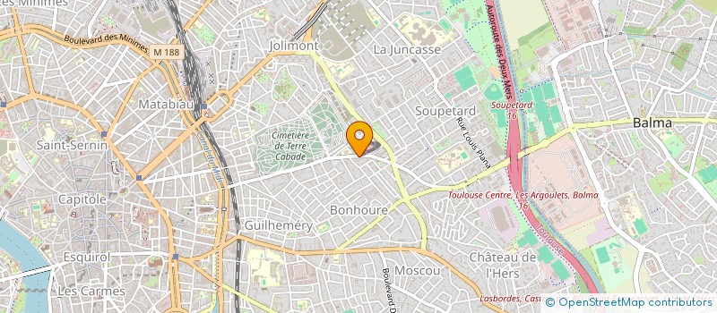 localisation de l'entreprise MADAME MAUD PIZY à TOULOUSE