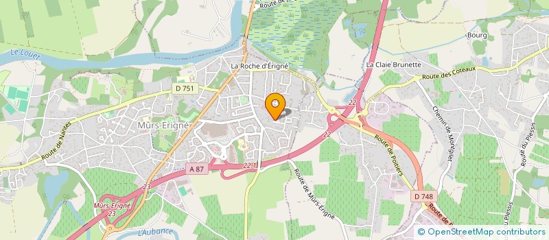 localisation de l'entreprise MADAME MAUD POIRIER  MURS-ERIGNE