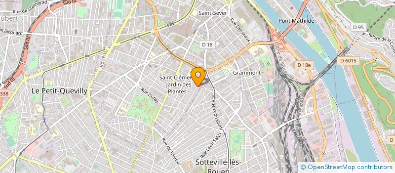 localisation de l'entreprise MADAME MAUD PRIEUR à ROUEN