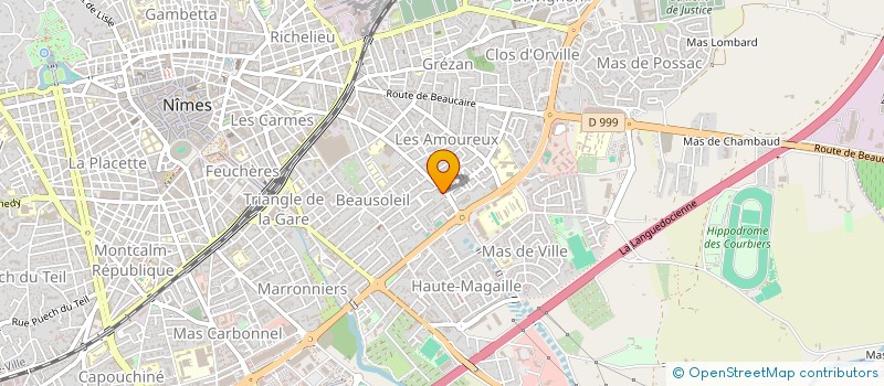 localisation de l'entreprise MADAME MAUD PUENTEDURA  NIMES