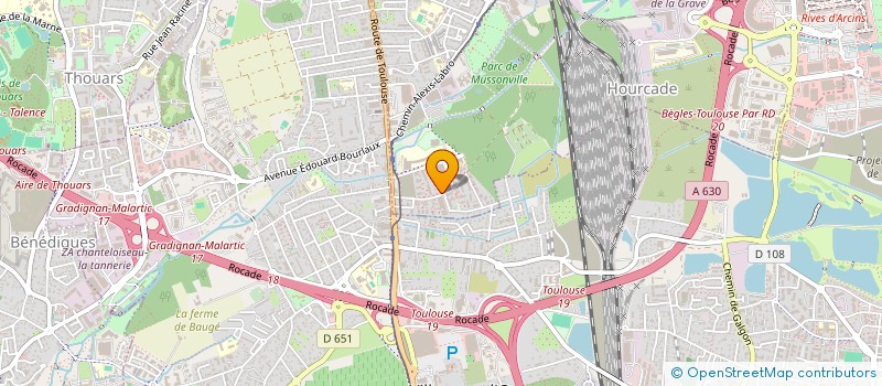 localisation de l'entreprise MADAME MAUD RAYMOND  VILLENAVE-D'ORNON