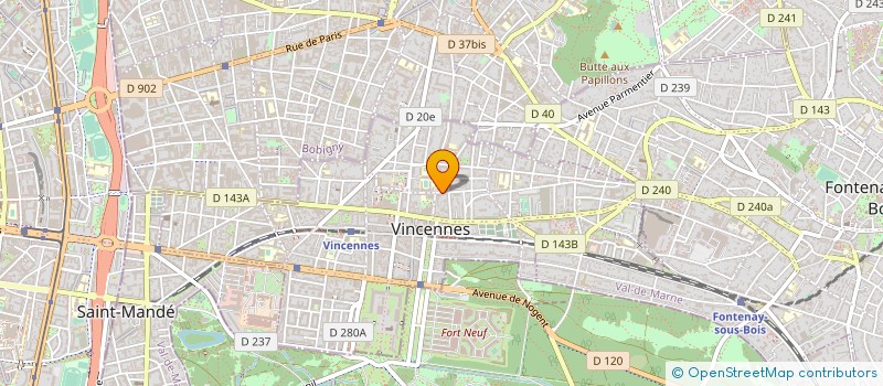 localisation de l'entreprise MADAME MAUD REMY à VINCENNES