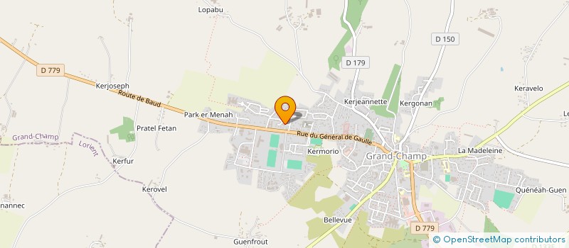 localisation de l'entreprise MADAME MAUD RIVALANT  GRAND-CHAMP