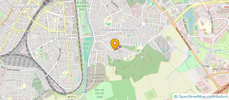 localisation de l'entreprise MADAME MAUD ROESCH  METZ