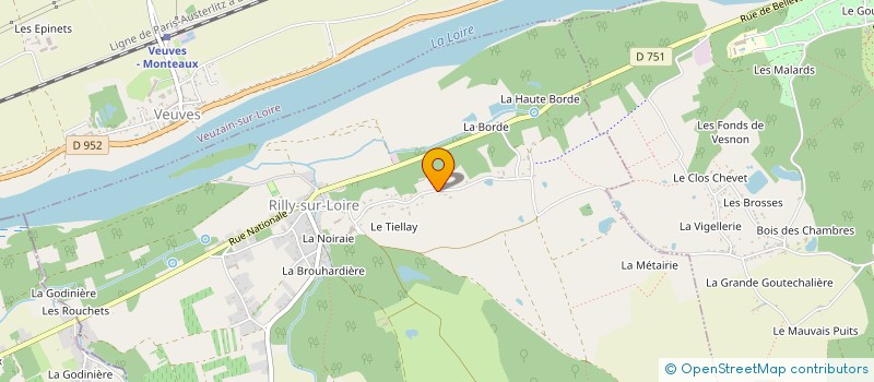 localisation de l'entreprise MADAME MAUD ROMAIN  RILLY-SUR-LOIRE