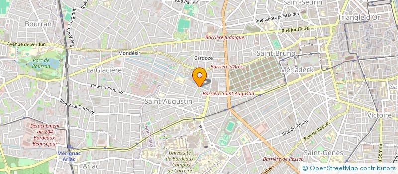 localisation de l'entreprise MADAME MAUD ROME  BORDEAUX