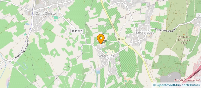 localisation de l'entreprise MADAME MAUD ROMUALD  ENTRE-VIGNES