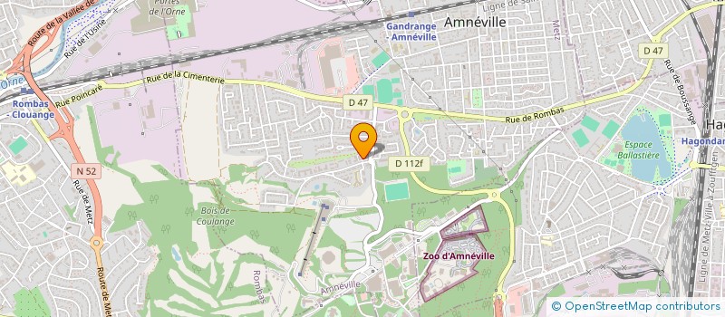 localisation de l'entreprise MADAME MAUD ROSTAING  AMNEVILLE