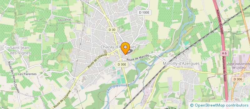 localisation de l'entreprise MADAME MAUD ROTIVEL à CHAZAY-D'AZERGUES