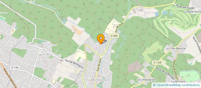 localisation de l'entreprise MADAME MAUD ROUAUD  MONTLIGNON