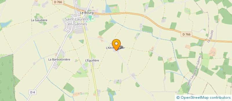 localisation de l'entreprise MADAME MAUD SAINT-LAMBERT  SAINT-LAURENT-EN-GATINES