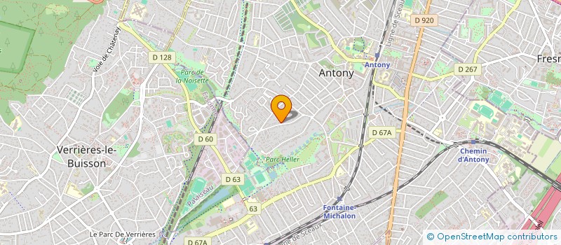 localisation de l'entreprise MADAME MAUD SAPORTA à ANTONY