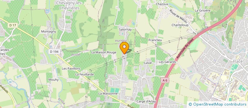localisation de l'entreprise MADAME MAUD SCHIRMANN à CHARNAY-LES-MACON
