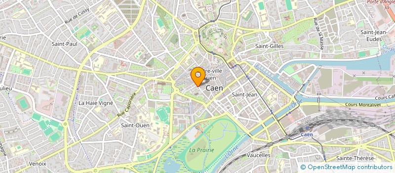 localisation de l'entreprise MADAME MAUD SEGUIN à CAEN