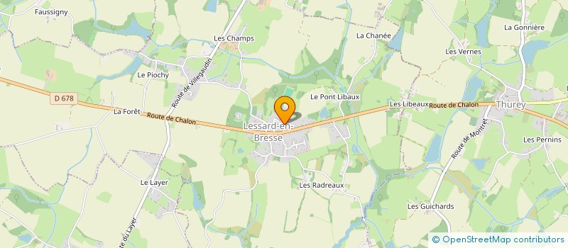 localisation de l'entreprise MADAME MAUD SEINGER  LESSARD-EN-BRESSE