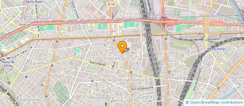 localisation de l'entreprise MADAME MAUD SICOT  PARIS