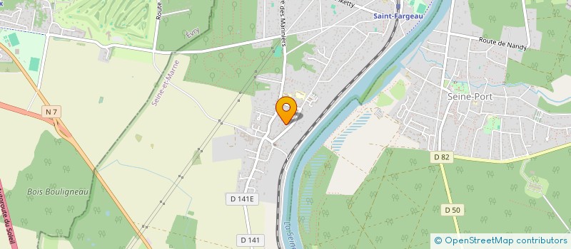 localisation de l'entreprise MADAME MAUD SOBCZAK  SAINT-FARGEAU-PONTHIERRY