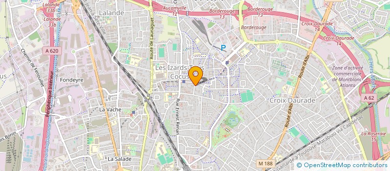 localisation de l'entreprise MADAME MAUD SOLIS  TOULOUSE