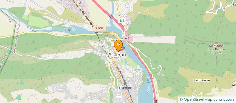localisation de l'entreprise MADAME MAUD SOLOMON à SISTERON