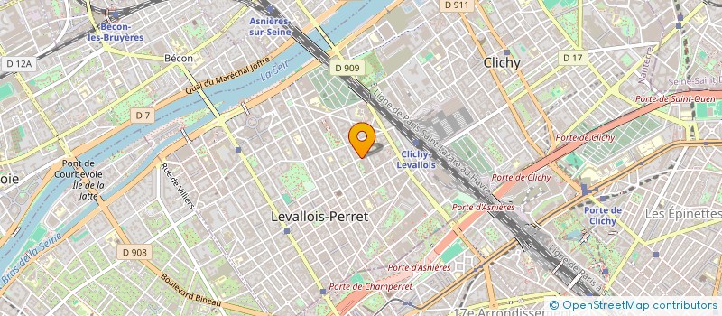 localisation de l'entreprise MADAME MAUD SURPLIE à LEVALLOIS-PERRET
