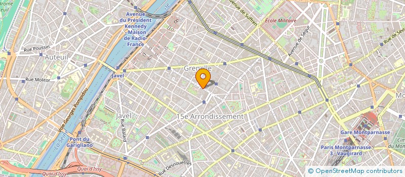 localisation de l'entreprise MADAME MAUD THIERRY  PARIS