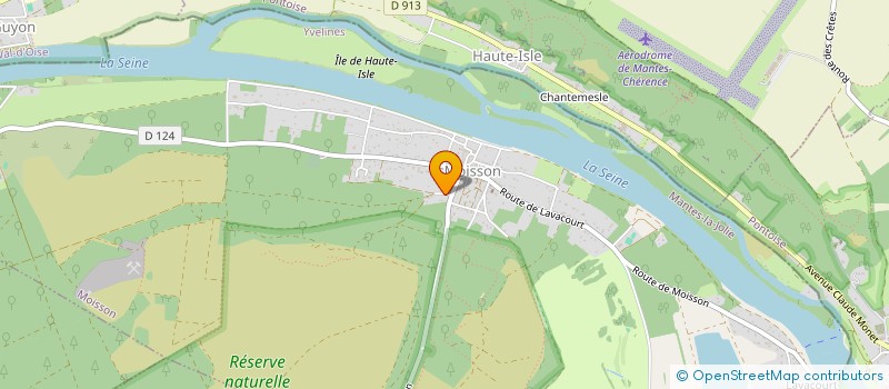 localisation de l'entreprise MADAME MAUD TOUSSAINT  MOISSON