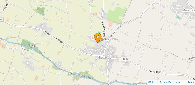 localisation de l'entreprise MADAME MAUD TOUZERY  BESAYES