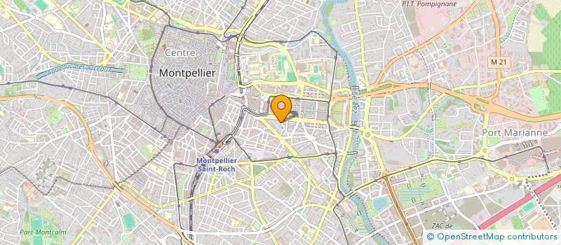 localisation de l'entreprise MADAME MAUD VAUCELLE à MONTPELLIER