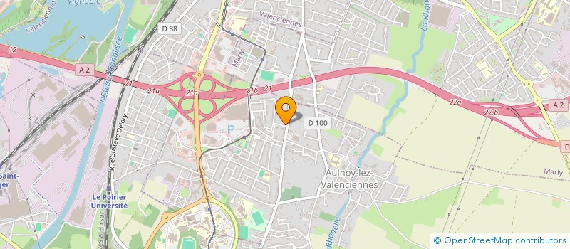 localisation de l'entreprise MADAME MAUD VERRIER à AULNOY-LEZ-VALENCIENNES
