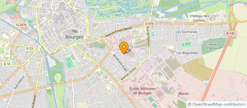 localisation de l'entreprise MADAME MAUD VIEIRA à BOURGES