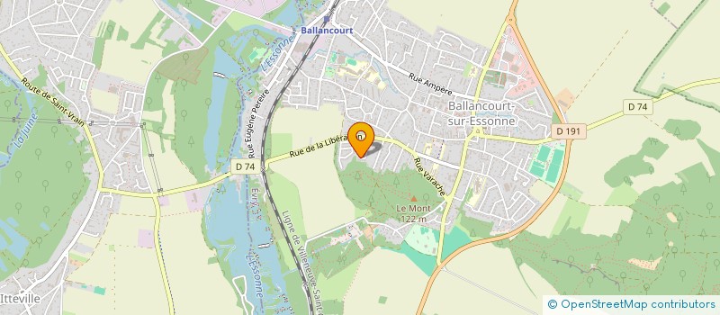 localisation de l'entreprise MADAME MAUD VIGREUX  BALLANCOURT-SUR-ESSONNE
