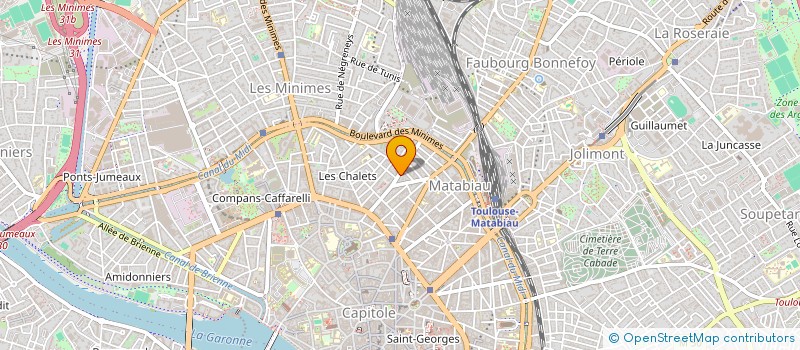 localisation de l'entreprise MADAME MAUD WARIN à TOULOUSE