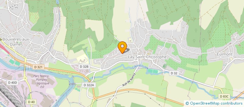 localisation de l'entreprise MADAME MAUD ZACHARIAS  LAY-SAINT-CHRISTOPHE