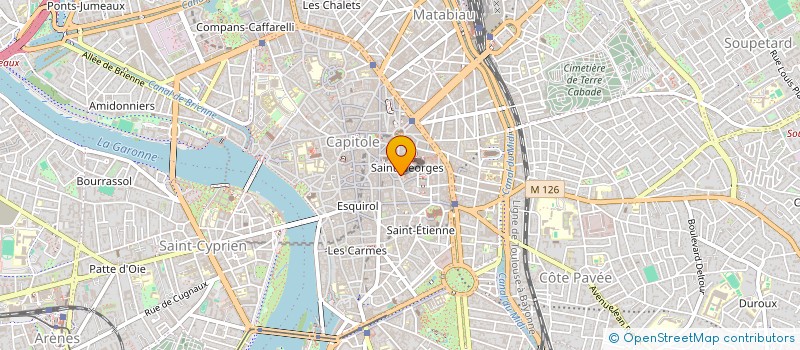 localisation de l'entreprise MADAME MAUD ZERAH  TOULOUSE