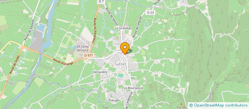 localisation de l'entreprise MADAME MAUDE AUTRAN  SABLET