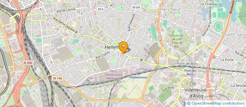localisation de l'entreprise MADAME MAUDE BAHUET-BOURRET à LILLE