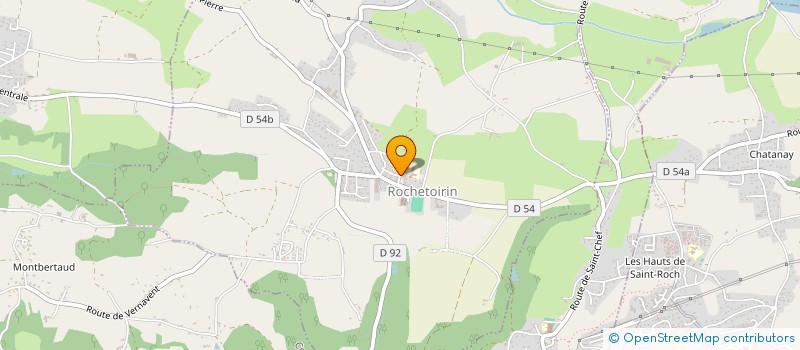 localisation de l'entreprise MADAME MAUDE BALLET  ROCHETOIRIN