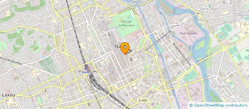 localisation de l'entreprise MADAME MAUDE BREGEARD  LAXOU