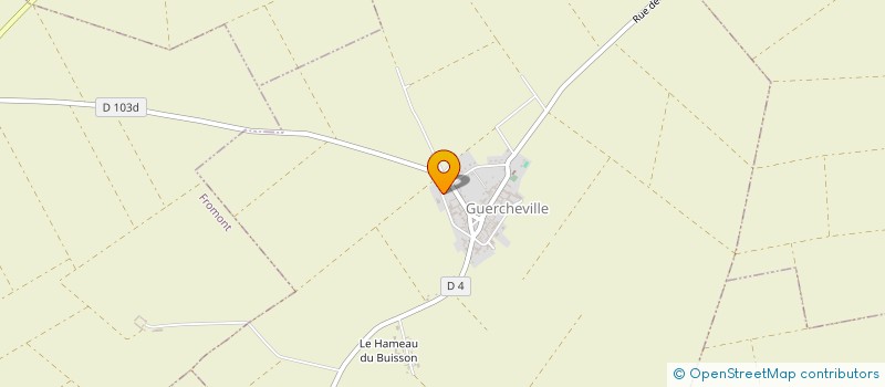 localisation de l'entreprise MADAME MAUDE DAUMONT  GUERCHEVILLE