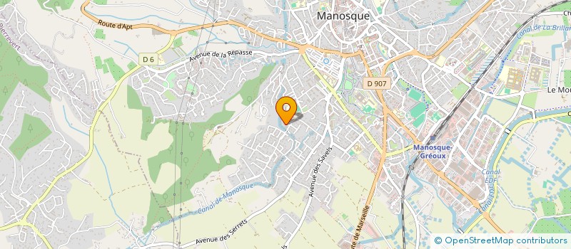 localisation de l'entreprise MADAME MAUDE DURERO à MANOSQUE