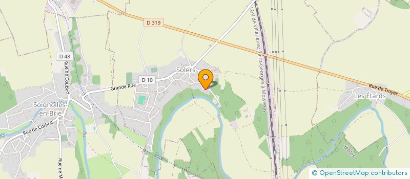 localisation de l'entreprise MADAME MAUDE GRATEPANCHE  SOLERS