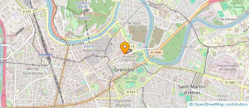 localisation de l'entreprise MADAME MAUDE GUARINOS à GRENOBLE