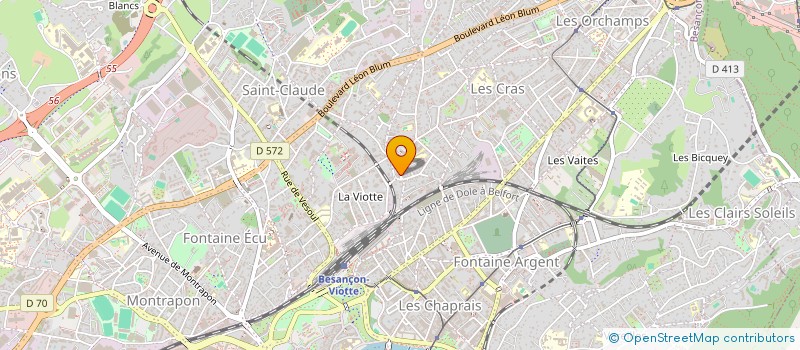 localisation de l'entreprise MADAME MAUDE GUIRAULT  BESANCON