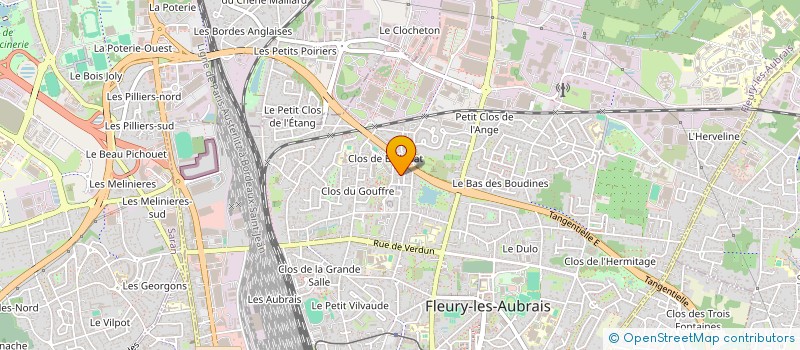 localisation de l'entreprise MADAME MAUDE JOUBERT à FLEURY-LES-AUBRAIS