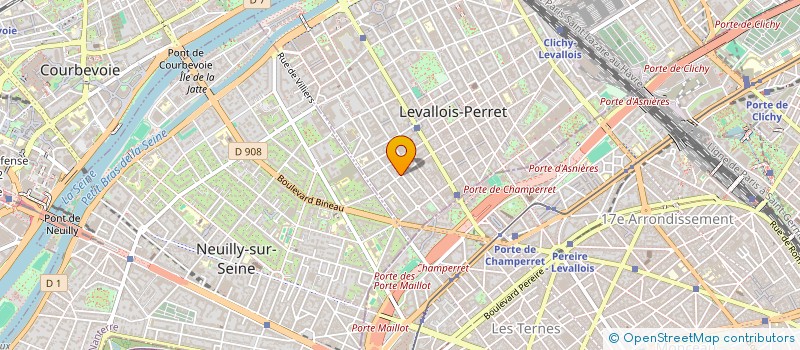 localisation de l'entreprise MADAME MAUDE LAFARGUE à LEVALLOIS-PERRET